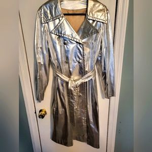 Raincheetas Naman New York Silver coat